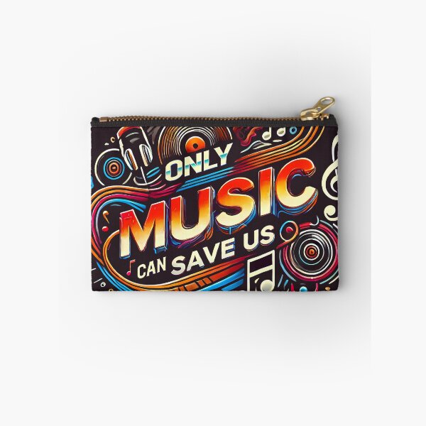 Item preview, Only music can save us, typography designed and sold by maxmaj.