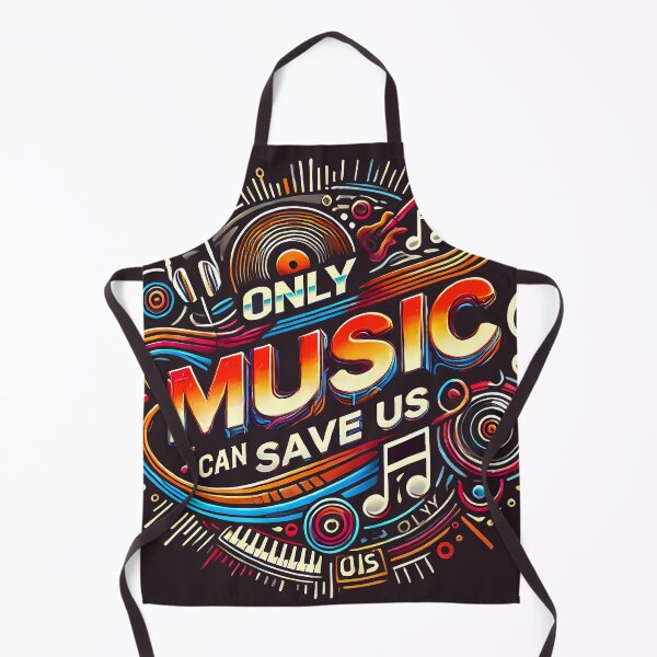 Item preview, Only music can save us, typography designed and sold by maxmaj.