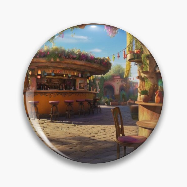 Artikelvorschau, Sun-Kissed Serenity A Cozy Mexican Bar & Garden Escape entworfen und verkauft von BlareBlare.