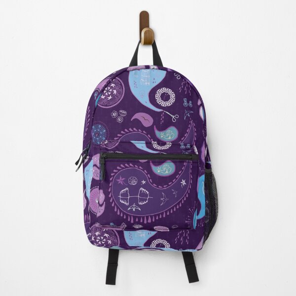 Item preview, Frida K Paisley Pattern Purple designed and sold by Goddessart.