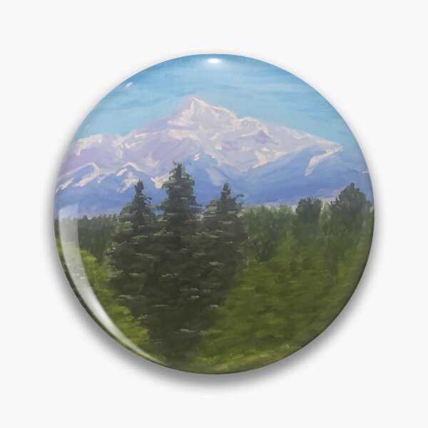 Aperçu de l'œuvre Peinture du Mont Denali créée et vendue par SparkleSmash.
