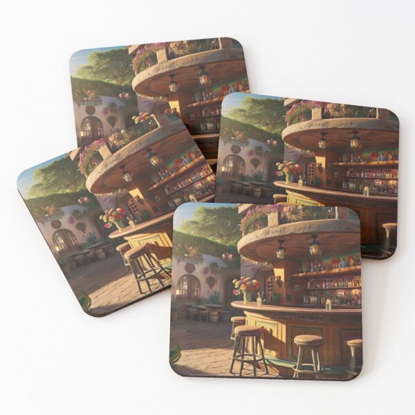 Item preview, Earth-Toned Elegance: A Cozy Mexican Bar Retreat designed and sold by BlareBlare.