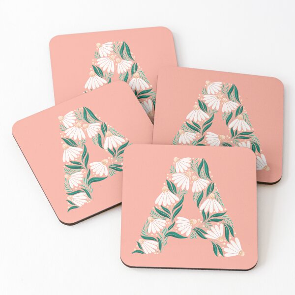 Item preview, Floral letter A designed and sold by Kaushlydraw.