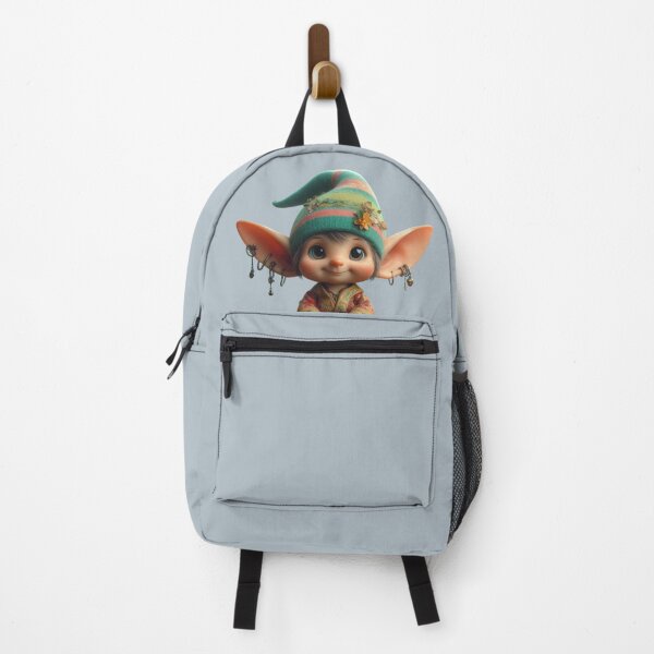 Item preview, Whimsical Goblin on a Toadstool - Cute Fantasy Illustration designed and sold by Nadia-joy.