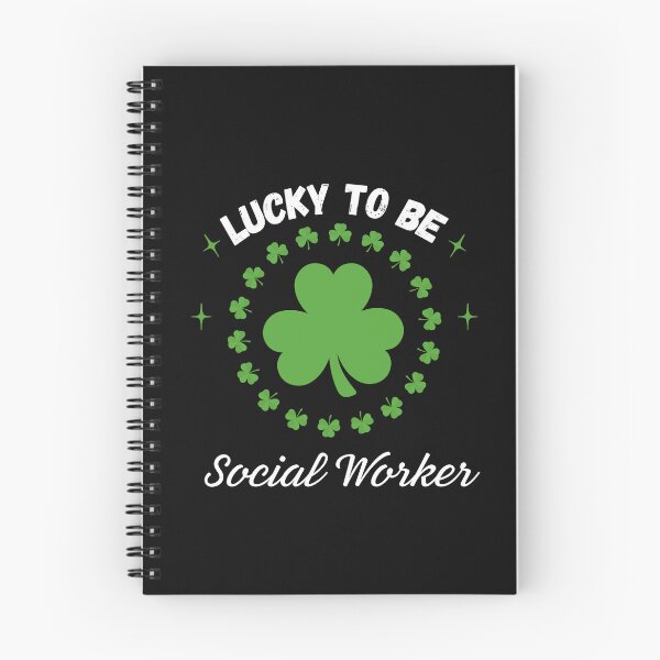 Item preview, Lucky To Be Social Worker designed and sold by FestivityFinds.