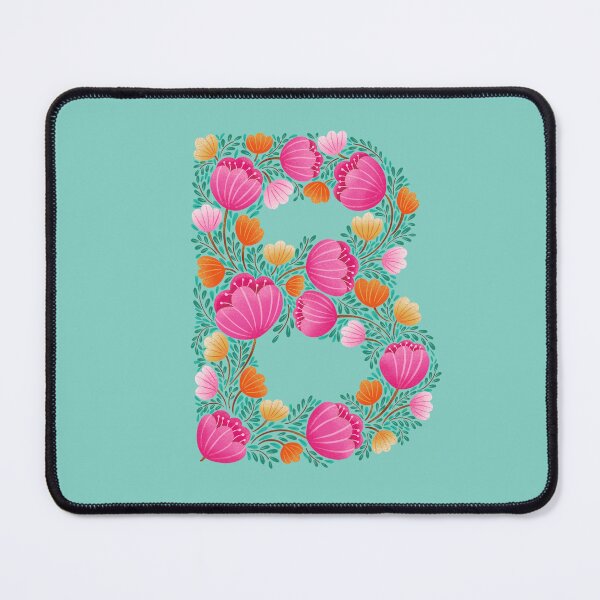 Item preview, Floral letter B designed and sold by Kaushlydraw.
