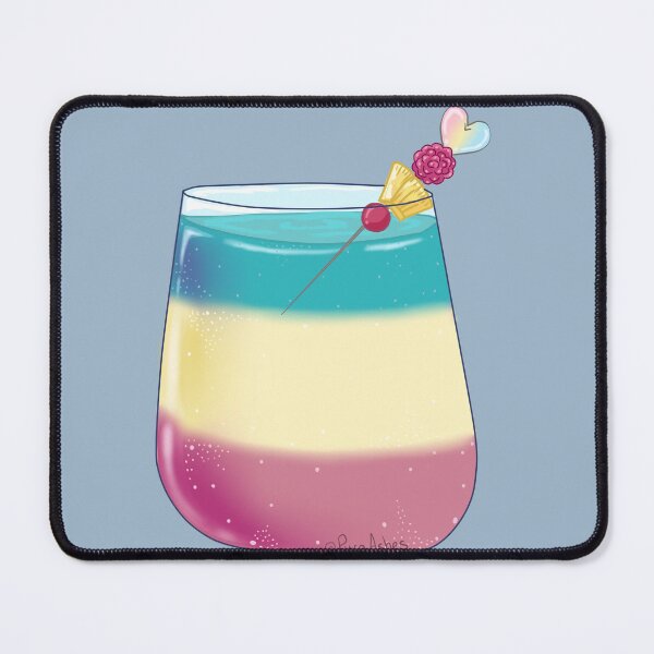 Item preview, Pansexual Pomegranate Passion juice designed and sold by PyroAshes.