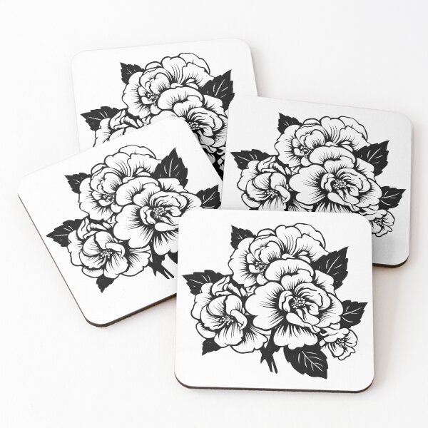 Item preview, Begonias Flowers Bloom Bouquet Decors Garden Houseplant designed and sold by inkoutninja.