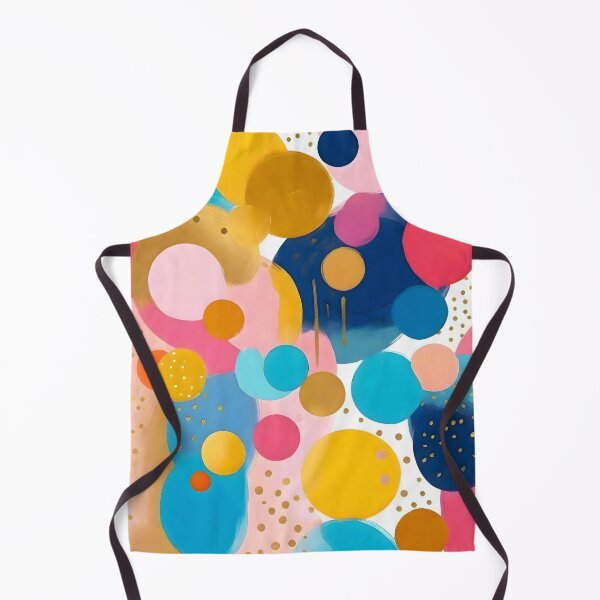 Item preview, Good Days, Fun Abstract Celebration, Happiness Enjoy Confetti Party, Celebrate Polka Dots Shapes Random Quirky, Eclectic Bohemian Contemporary designed and sold by 83oranges.com.