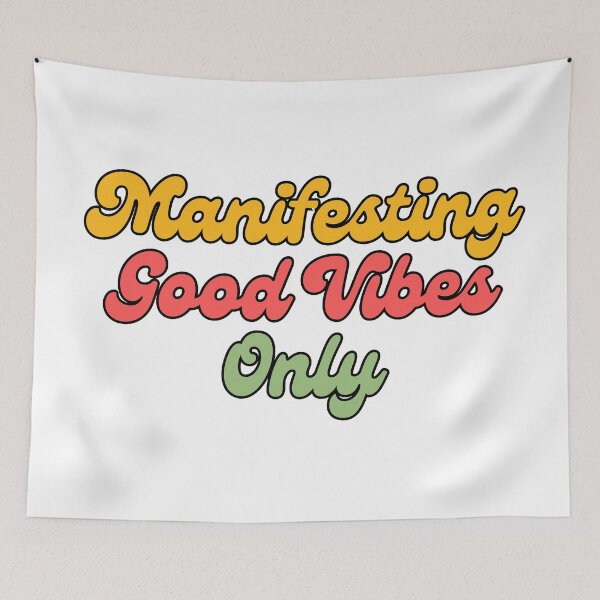 Item preview, Manifesting Good Vibes Only designed and sold by Nikki Krishna.