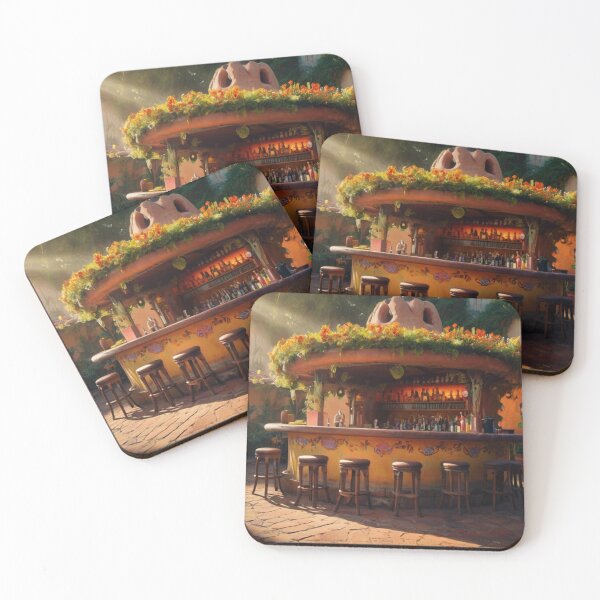 Item preview, Cozy Mexican Bar in Bloom designed and sold by BlareBlare.