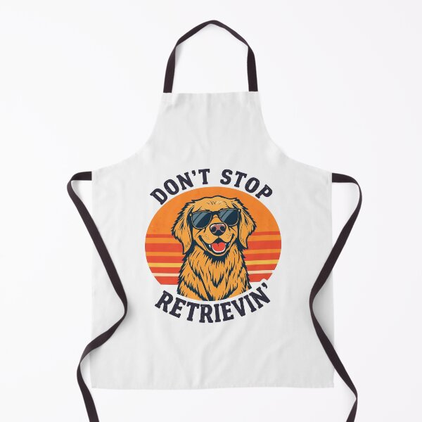 Item preview, Don't stop retrieving Happy Retriever Dog Lover Funny Quote designed and sold by svarupa.
