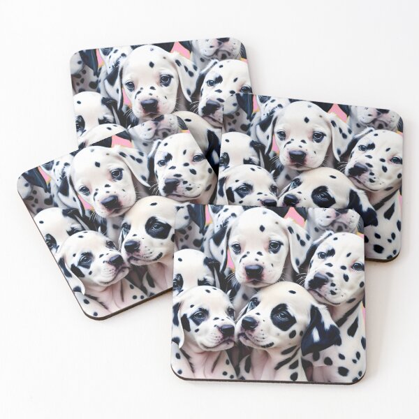 Item preview, Dalmatian Love, Cute Puppies Dogs Pets, Animals Domestic Photography Siblings, Adorable Family Polka Dots Spotted designed and sold by 83oranges.com.