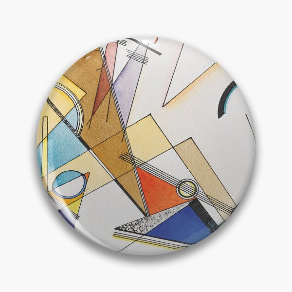 Item preview, Kandinsky inspired poster print 4 designed and sold by SHAMPAIN-ART-CO.