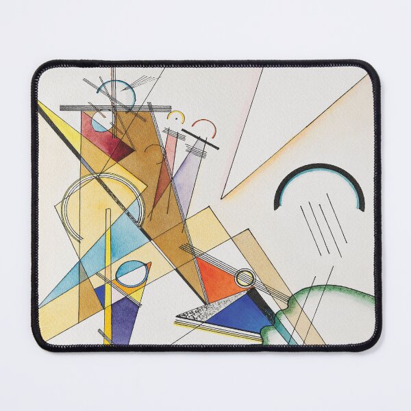 Item preview, Kandinsky inspired poster print 4 designed and sold by SHAMPAIN-ART-CO.