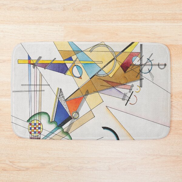 Item preview, Kandinsky inspired poster print 4 designed and sold by SHAMPAIN-ART-CO.