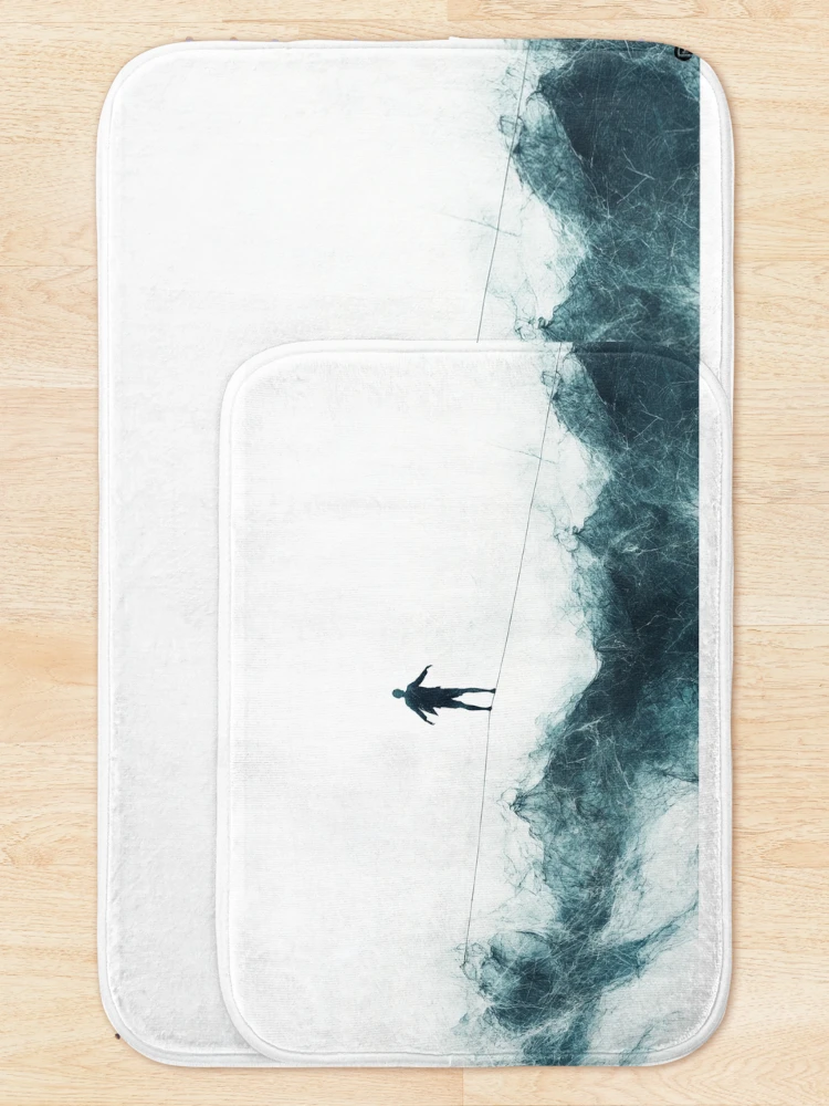 Thumbnail 5 of 6, Bath Mat, Interrupted designed and sold by RicoInStudios.