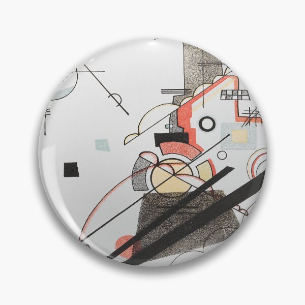 Item preview, Kandinsky inspired poster print 3 designed and sold by SHAMPAIN-ART-CO.