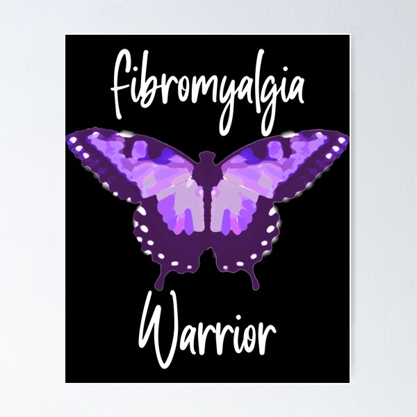 Item preview, Fibromyalgia Warrior - White text designed and sold by oddityghosting.