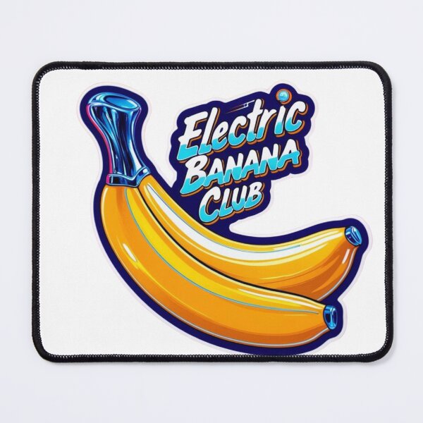 Item preview, Electric Banana Club Stickers designed and sold by Kmezel.