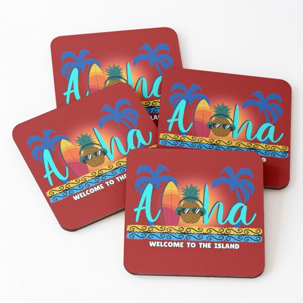 Item preview, Hawaii Tropical Vacation Aloha surfing Frit-tees designed and sold by Shean Fritts.