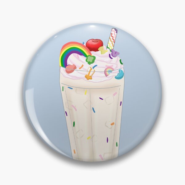 Item preview, Rainbow Birthday cake Milkshake designed and sold by PyroAshes.