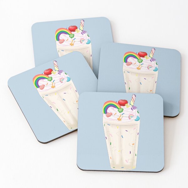 Item preview, Rainbow Birthday cake Milkshake designed and sold by PyroAshes.