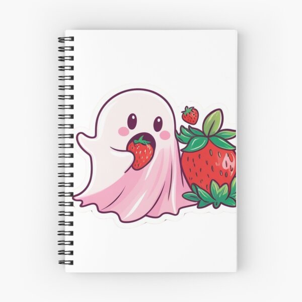 Item preview, Ghost Strawberry Sticker designed and sold by Kmezel.