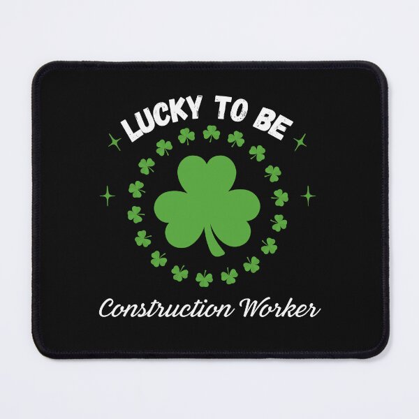 Item preview, Lucky To Be Construction Worker designed and sold by FestivityFinds.