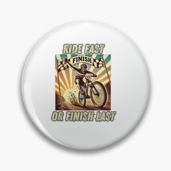 Item preview, Ride Fast or Finish Last funny T-Shirt designed and sold by RQD Designs.