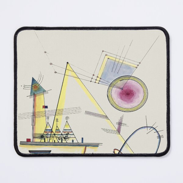 Item preview, Kandinsky inspired poster print 6 designed and sold by SHAMPAIN-ART-CO.