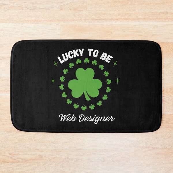 Item preview, Lucky To Be Web Designer designed and sold by FestivityFinds.