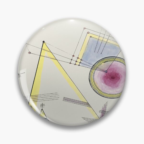 Item preview, Kandinsky inspired poster print 6 designed and sold by SHAMPAIN-ART-CO.