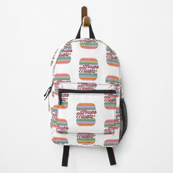 Item preview, HOUSE MUSIC - Staged Gradient Retro (pink) designed and sold by Discothreadz.