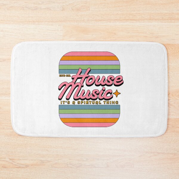 Item preview, HOUSE MUSIC  - Staged Gradient Retro (pink)  designed and sold by Discothreadz.