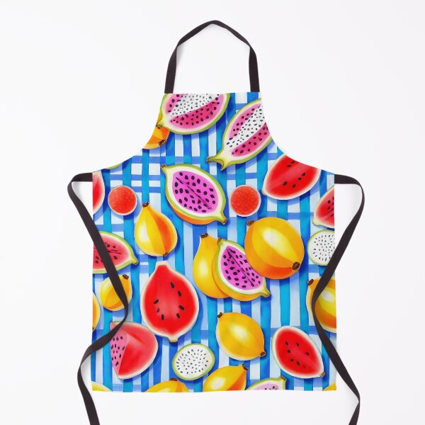 Item preview, Tropical Fruit Pop, Colorful Eclectic Mango Dragon Fruits, Watermelon Eclectic Juicy Food Picnic designed and sold by 83oranges.com.