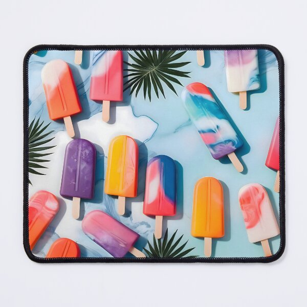 Item preview, Nothing is Impopsicle. Rainbow Popsicles Fun Colorful Food, Ice Cream Ice Candy Celebration, Tropical Palm Summer Happy Positivity, Joy Cold Eclectic Boho designed and sold by 83oranges.com.