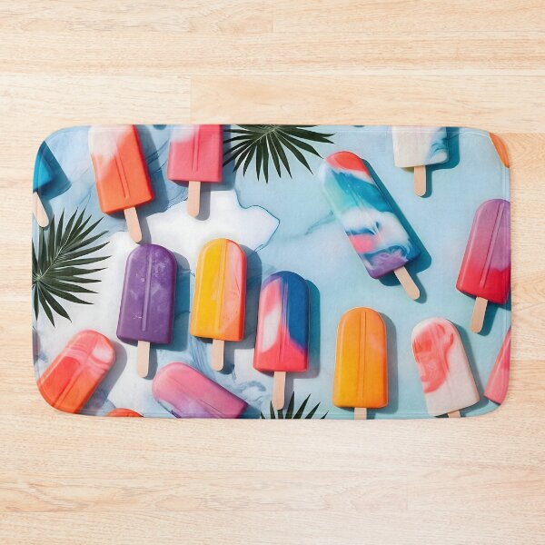 Item preview, Nothing is Impopsicle. Rainbow Popsicles Fun Colorful Food, Ice Cream Ice Candy Celebration, Tropical Palm Summer Happy Positivity, Joy Cold Eclectic Boho designed and sold by 83oranges.com.