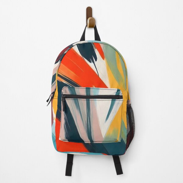 Item preview, Painted Deliciousness, Spring Colorful Eclectic Bohemian Abstract, Brush Strokes Contemporary Modern Art designed and sold by 83oranges.com.