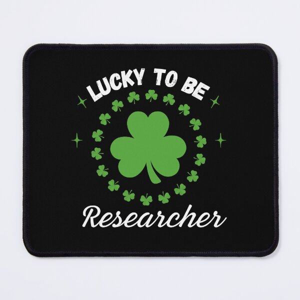 Item preview, Lucky To Be Researcher designed and sold by FestivityFinds.