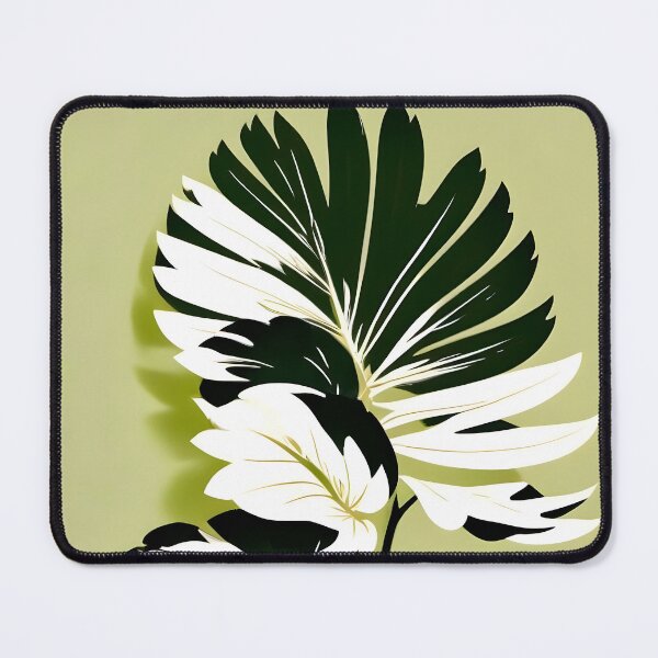 Item preview, Monsterous, Monstera Tropical Botanical Nature, Jungle Green Scandinavian, Eclectic Garden Bohemian Leaves Illustration, Painting Vintage Variegated Plants Canvas Print designed and sold by 83oranges.com.