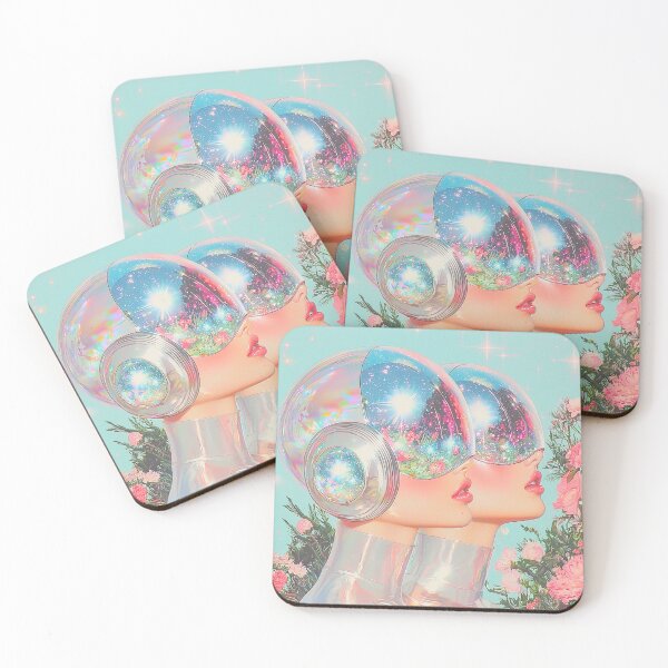 Item preview, Holographic Twins | Future Vision | Ethereal Dreamscape designed and sold by CELL/SUN.