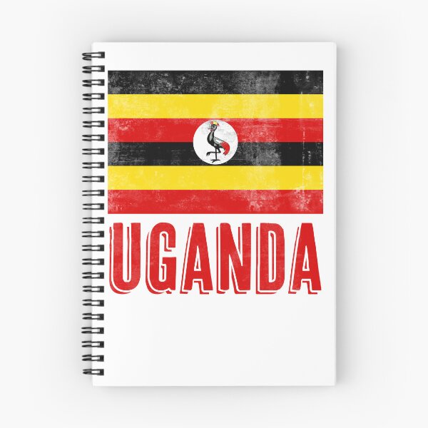 Item preview, Flag of Uganda "Grunge" Look designed and sold by KTSubz Faith & Fun Designs.