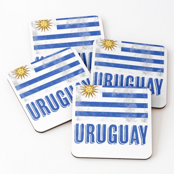 Item preview, Flag of Uruguay "Grunge" Look designed and sold by KTSubz Faith & Fun Designs.