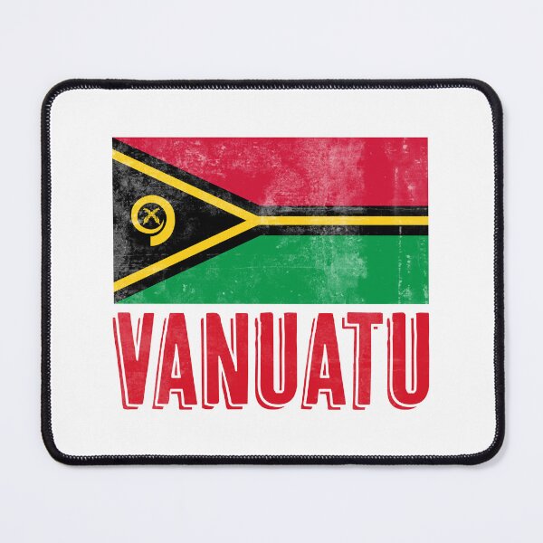 Item preview, Flag of Vanuatu "Grunge" Look designed and sold by KTSubz Faith & Fun Designs.