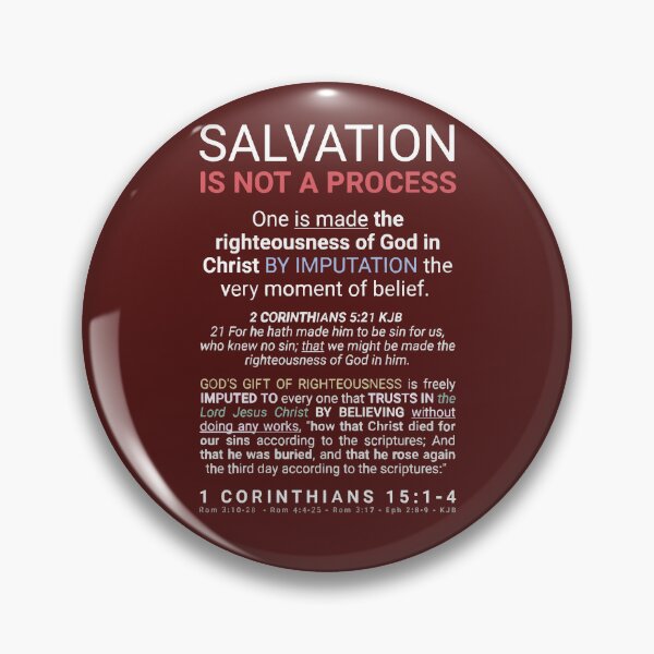 Item preview, Saved By Grace Through Faith Made Righteous In Christ 1 Cor 15 designed and sold by teenugs.