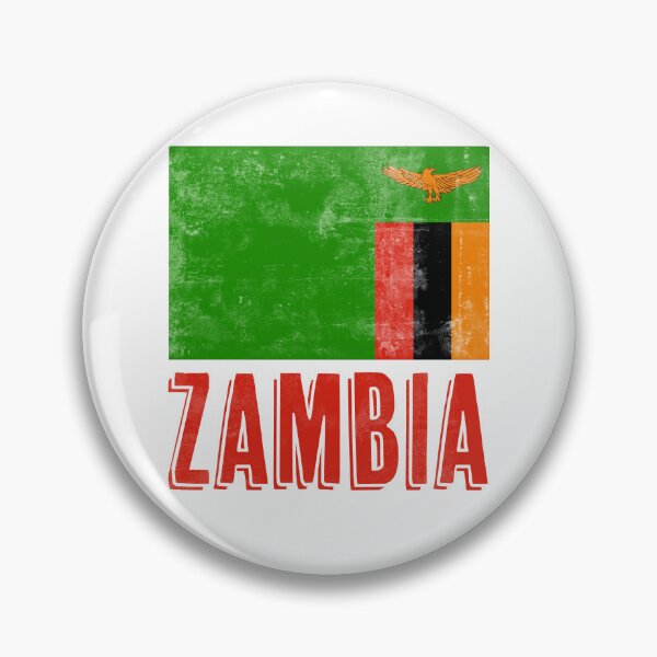 Item preview, Flag of Zambia "Grunge" Look designed and sold by KTSubz Faith & Fun Designs.