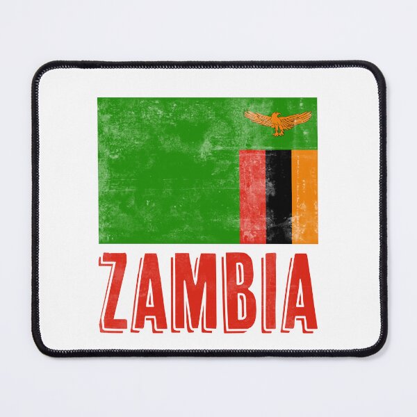 Item preview, Flag of Zambia "Grunge" Look designed and sold by KTSubz Faith & Fun Designs.