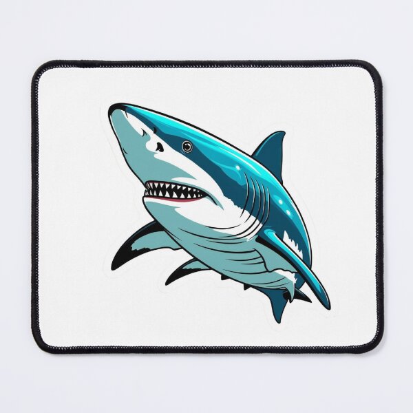 Item preview, Oceanic White tip Shark Sticker designed and sold by Kmezel.