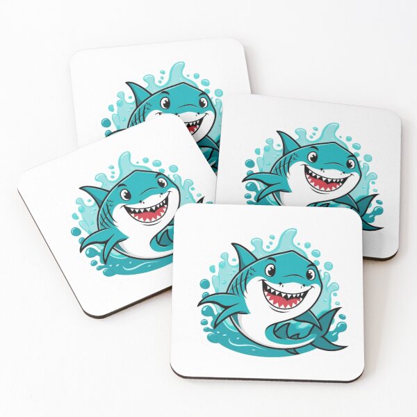 Item preview, Smiling Oceanic White Shark Sticker designed and sold by Kmezel.